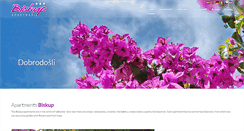 Desktop Screenshot of apartmani-biskup.com